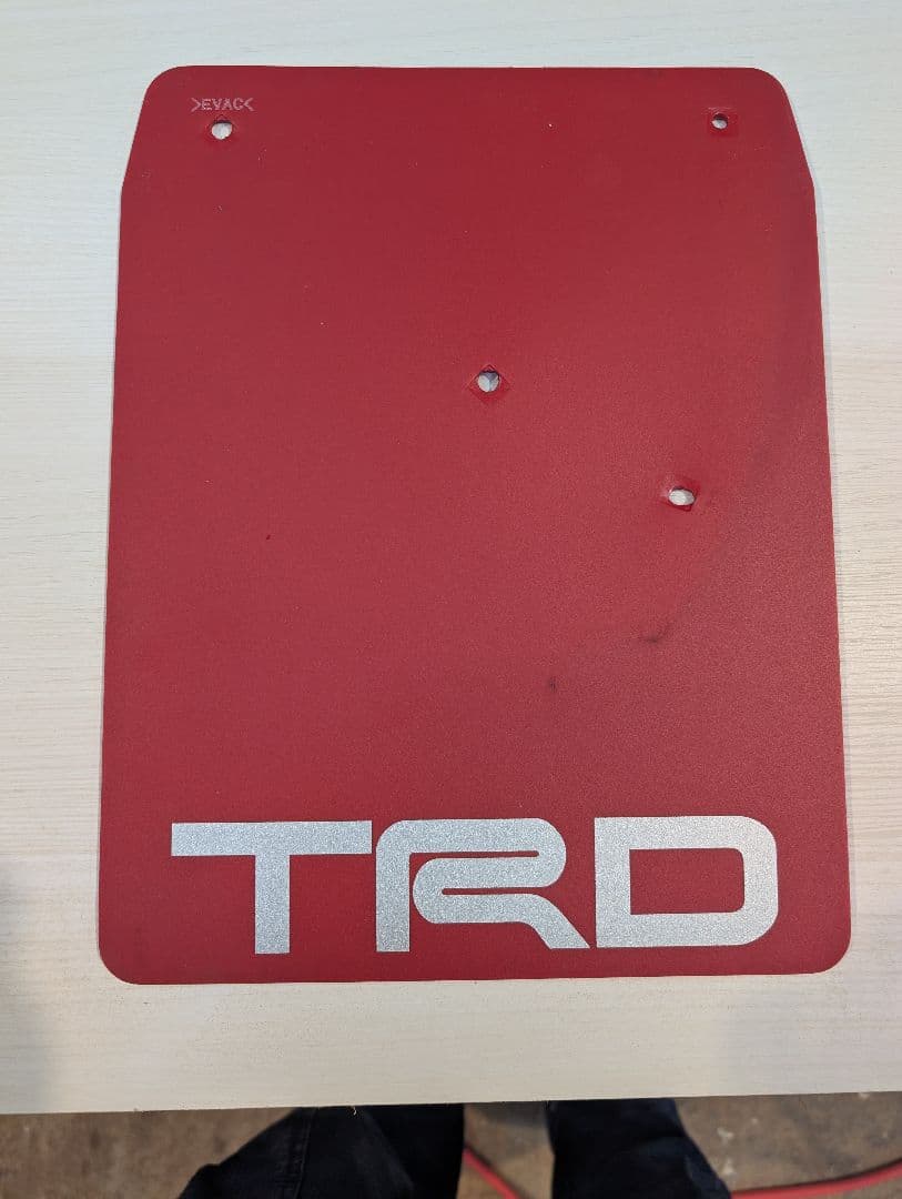 ハイエース　200系　TRD マッドフラップ　泥除け