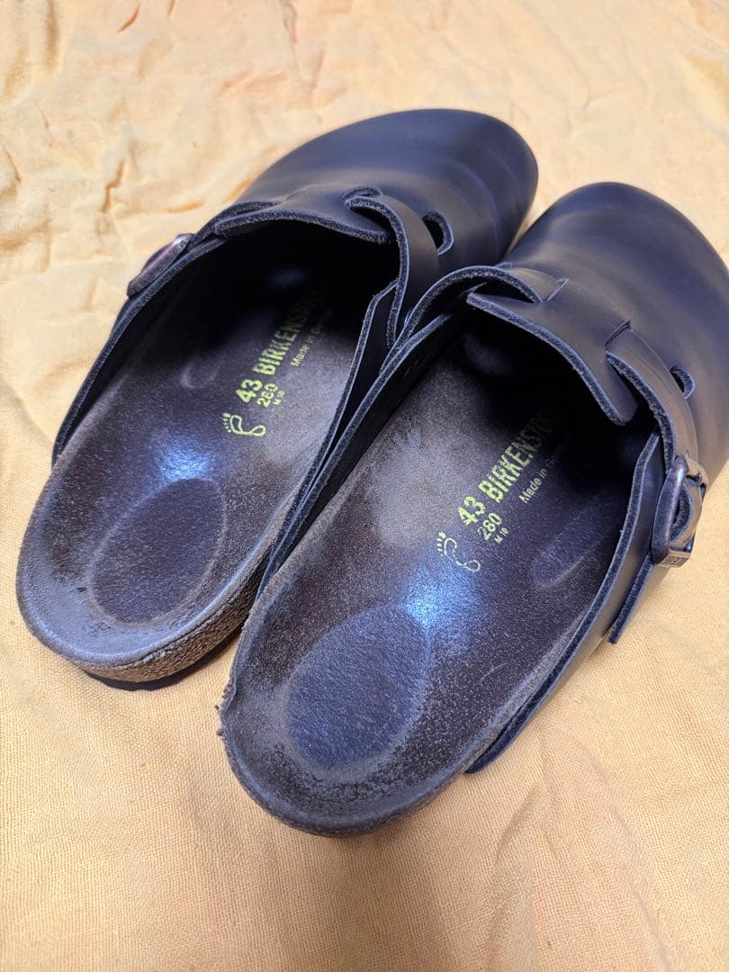 Birkenstock ブラックサンダル 43