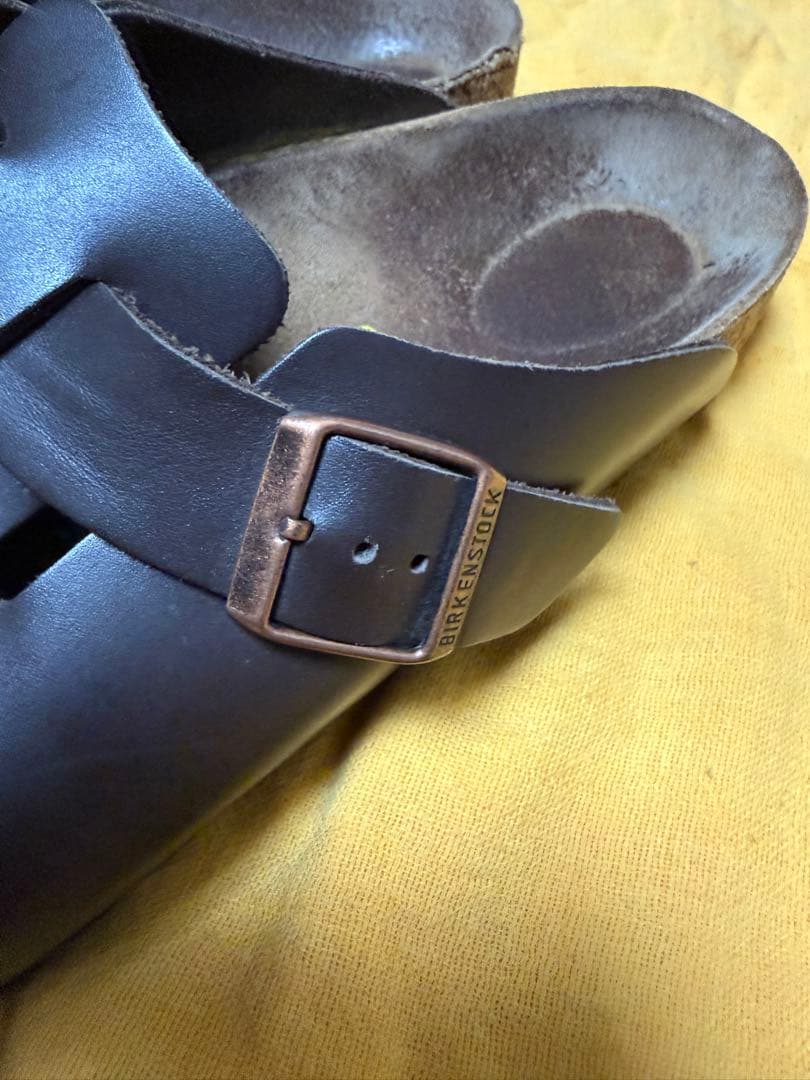 Birkenstock ブラックサンダル 43