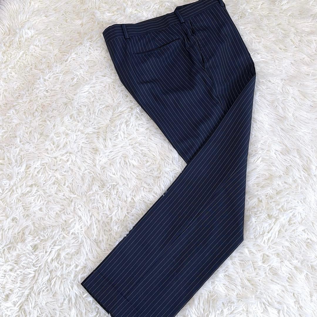 美品✨希少　ブルックスブラザーズセットアップ　ネイビー　ストライプ　ペイズリー柄