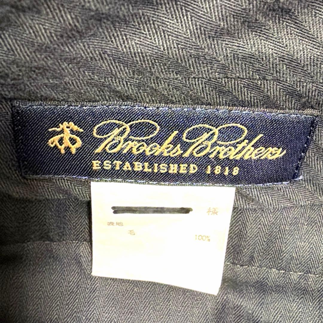 美品✨希少　ブルックスブラザーズセットアップ　ネイビー　ストライプ　ペイズリー柄