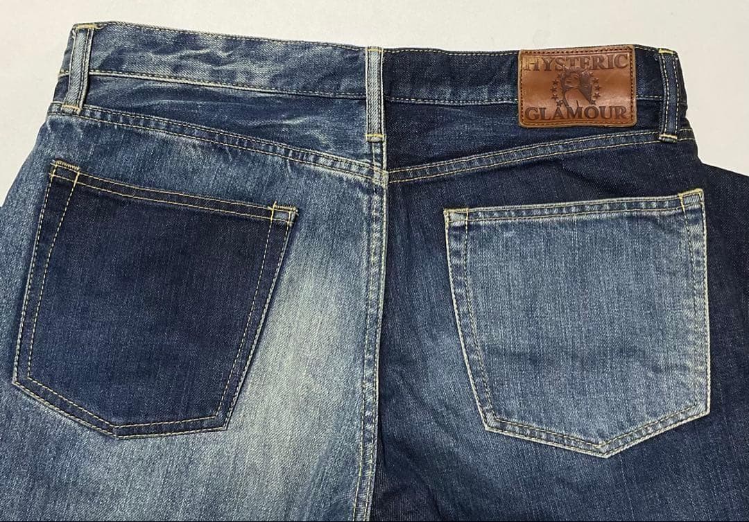 ヒステリックグラマー　キムタク　HRLR加工　デニム　ジーンズ　　32インチ