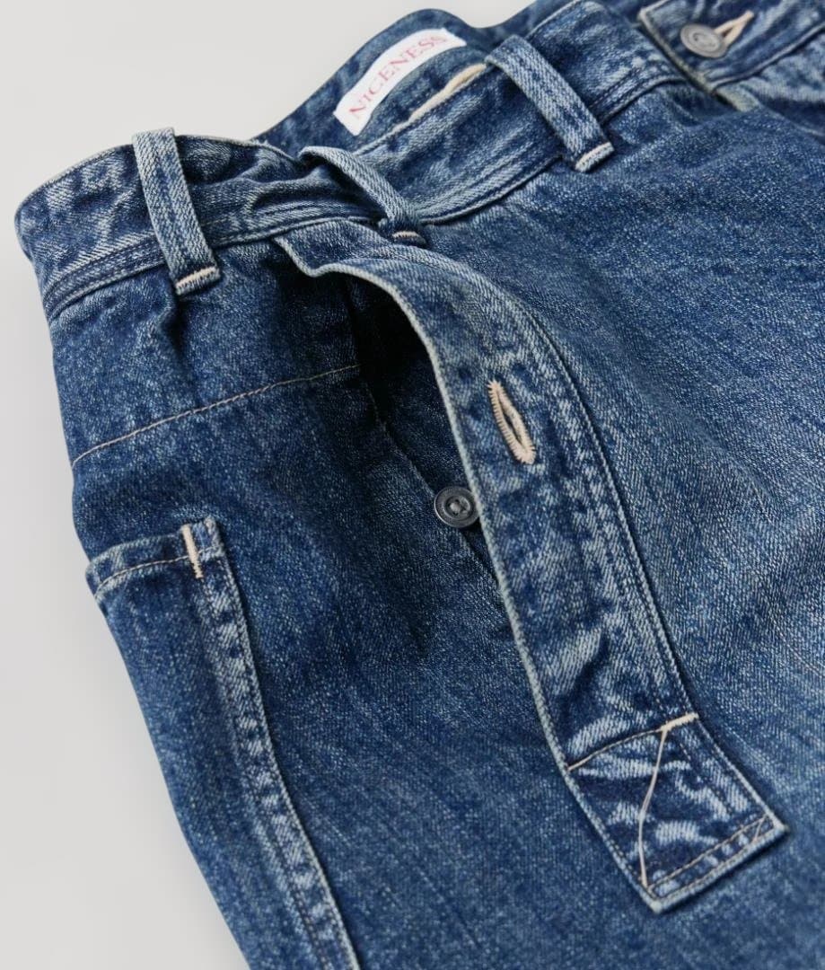 パンツ NICENESS I.MARR Distressed Denim