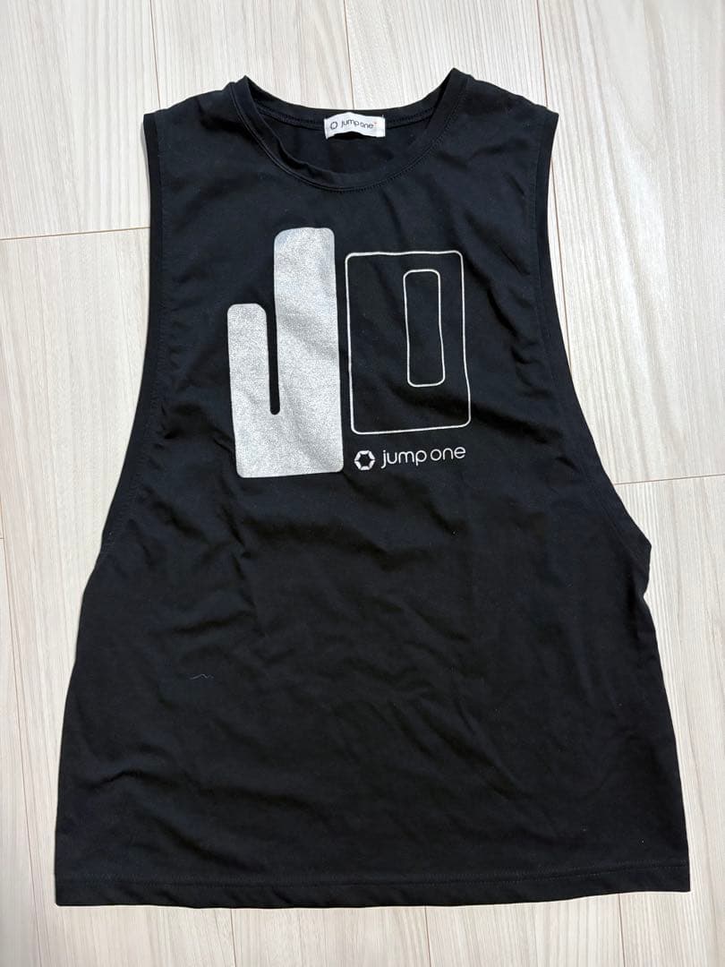 【あい】（2点まとめ）jump one　ボタニカル柄レギンス＋タンクトップ