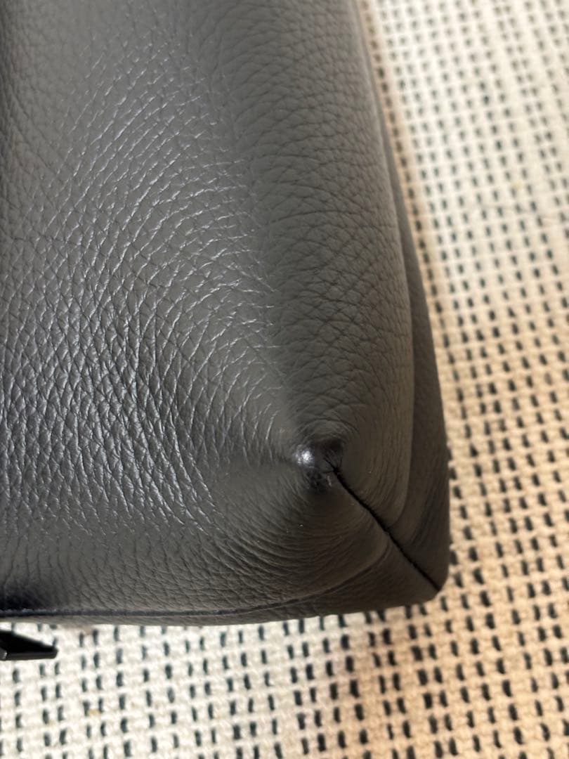 【美品】マルジェラ　5AC オールレザー　ショルダーバッグ　ブラック※値下げ不可