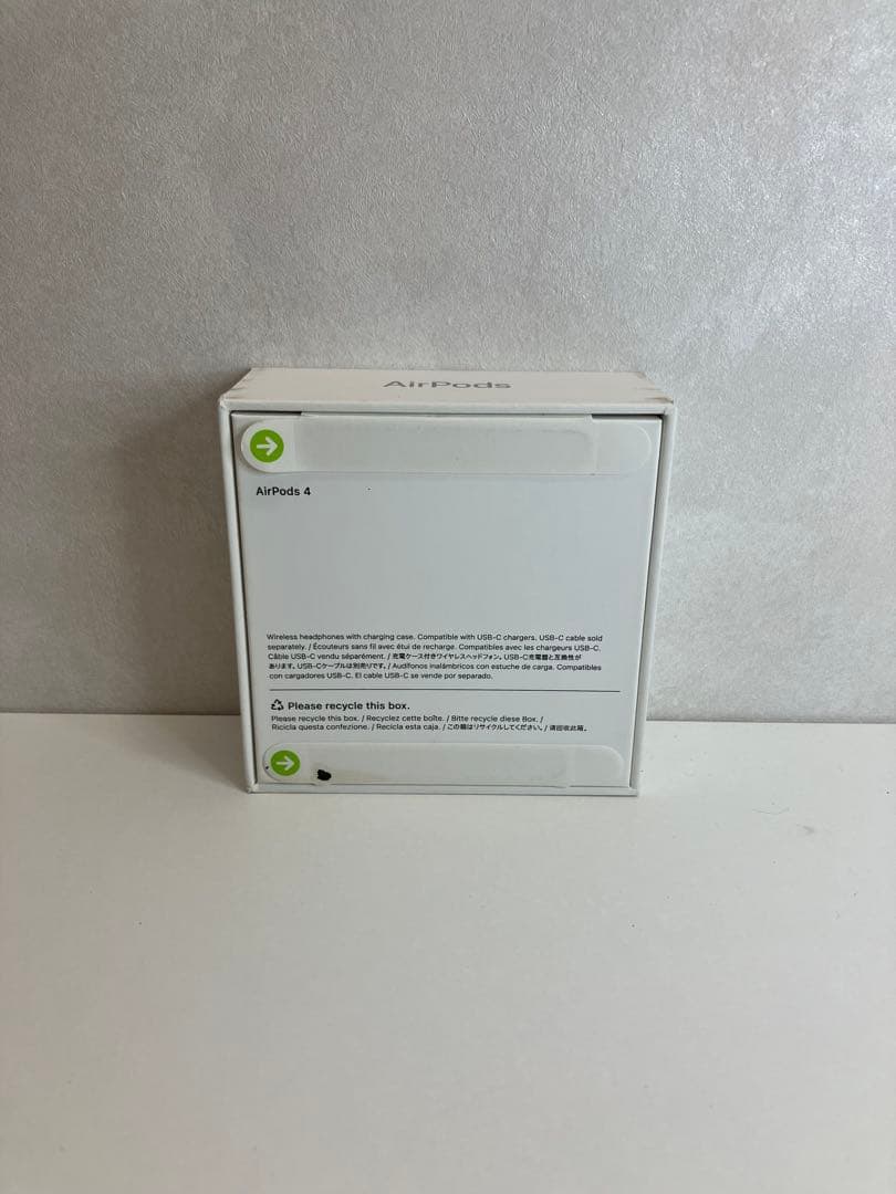 AirPods 4 未開封品 箱あり Apple 【A817】