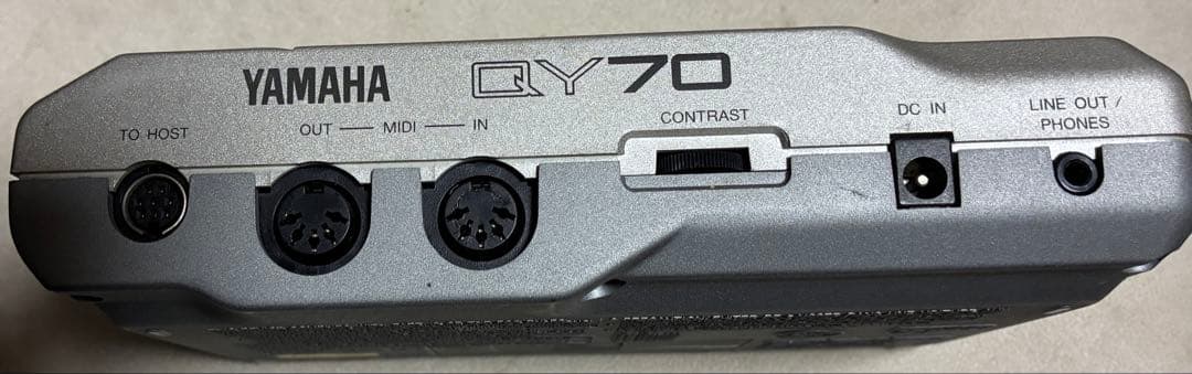 YAMAHA ヤマハ　QY70 音源モジュール　シーケンサー　本体のみ