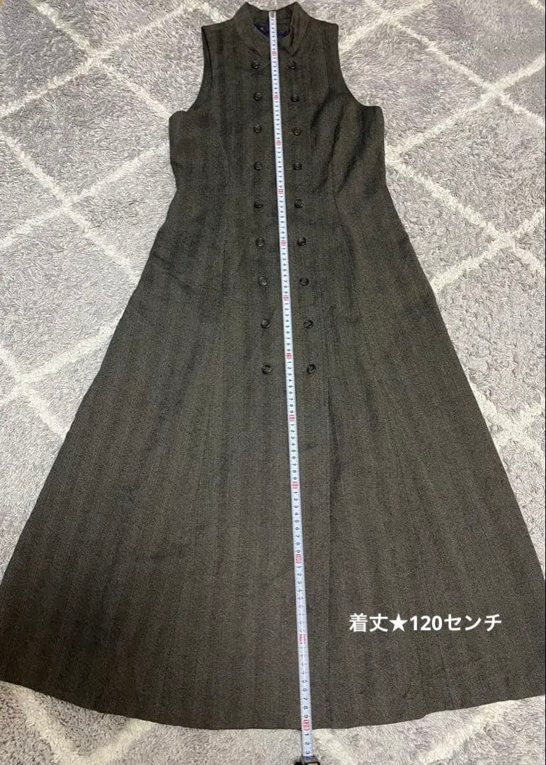 RALPH LAUREN ノースリーブフレアロングワンピース サイズ9【M】