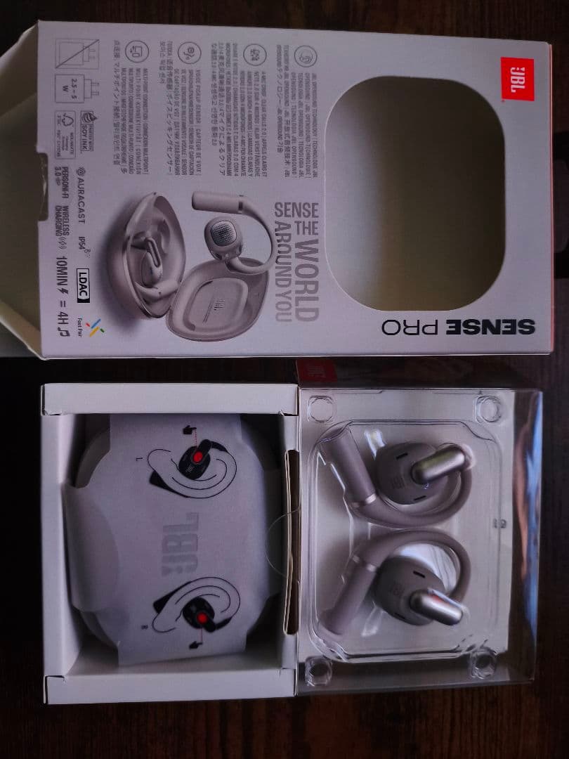 JBL SENSE PRO オープンイヤー型ワイヤレスイヤホン