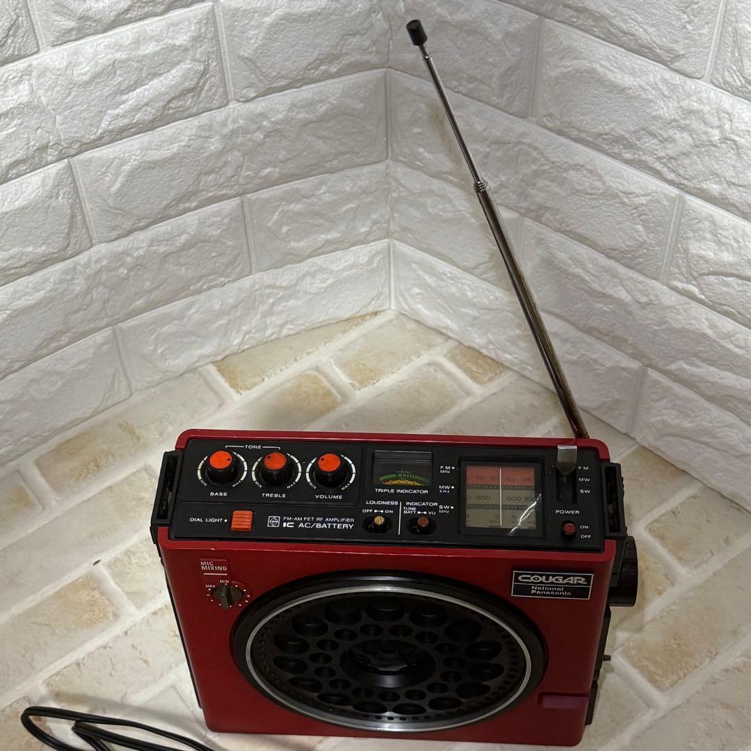 【稀少】レッドクーガ　COUGAR ナショナルRF-888 動作品