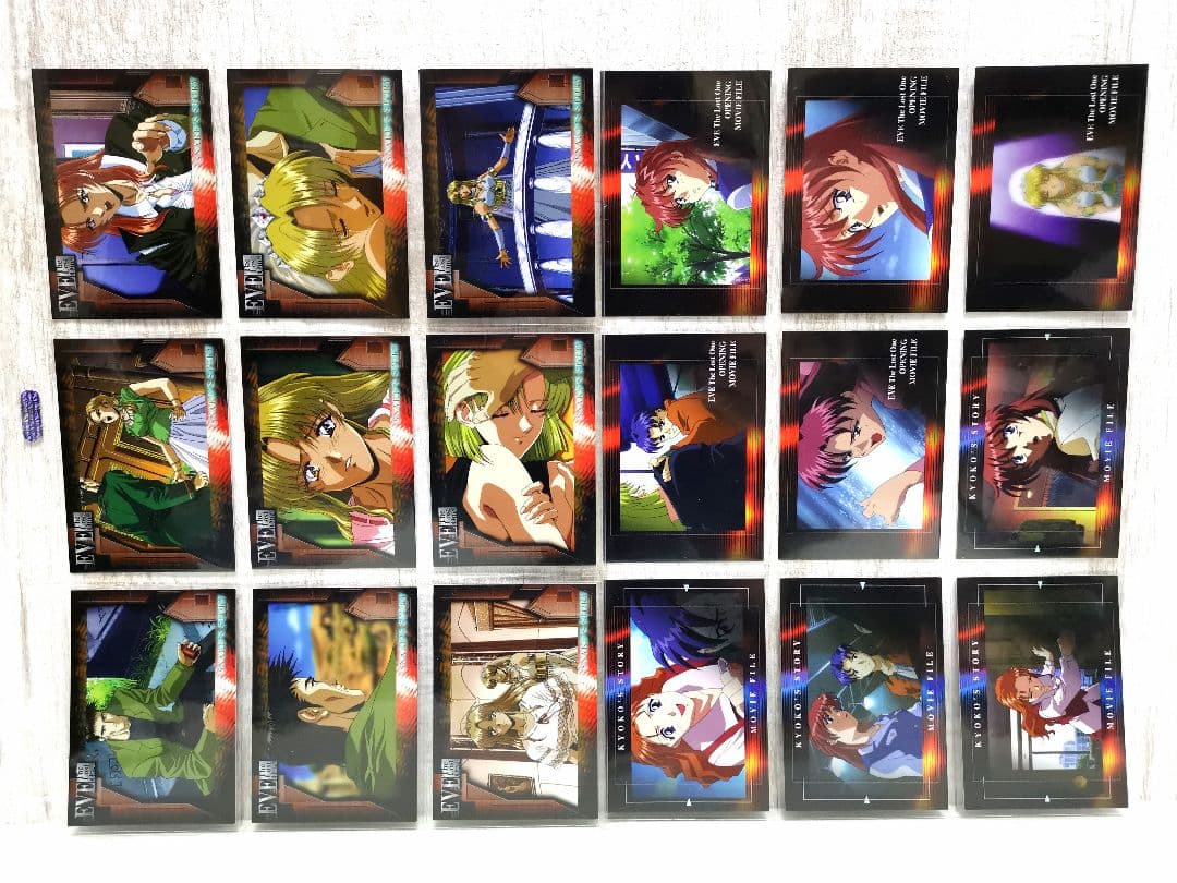 EVE ザ ロストワン トレーディングカード フルコンプ トレカ 希少