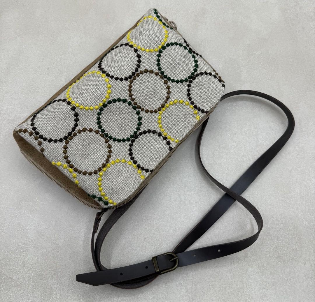 ミナペルホネン タンバリン ハンドメイドバッグ 1118Ⓐ