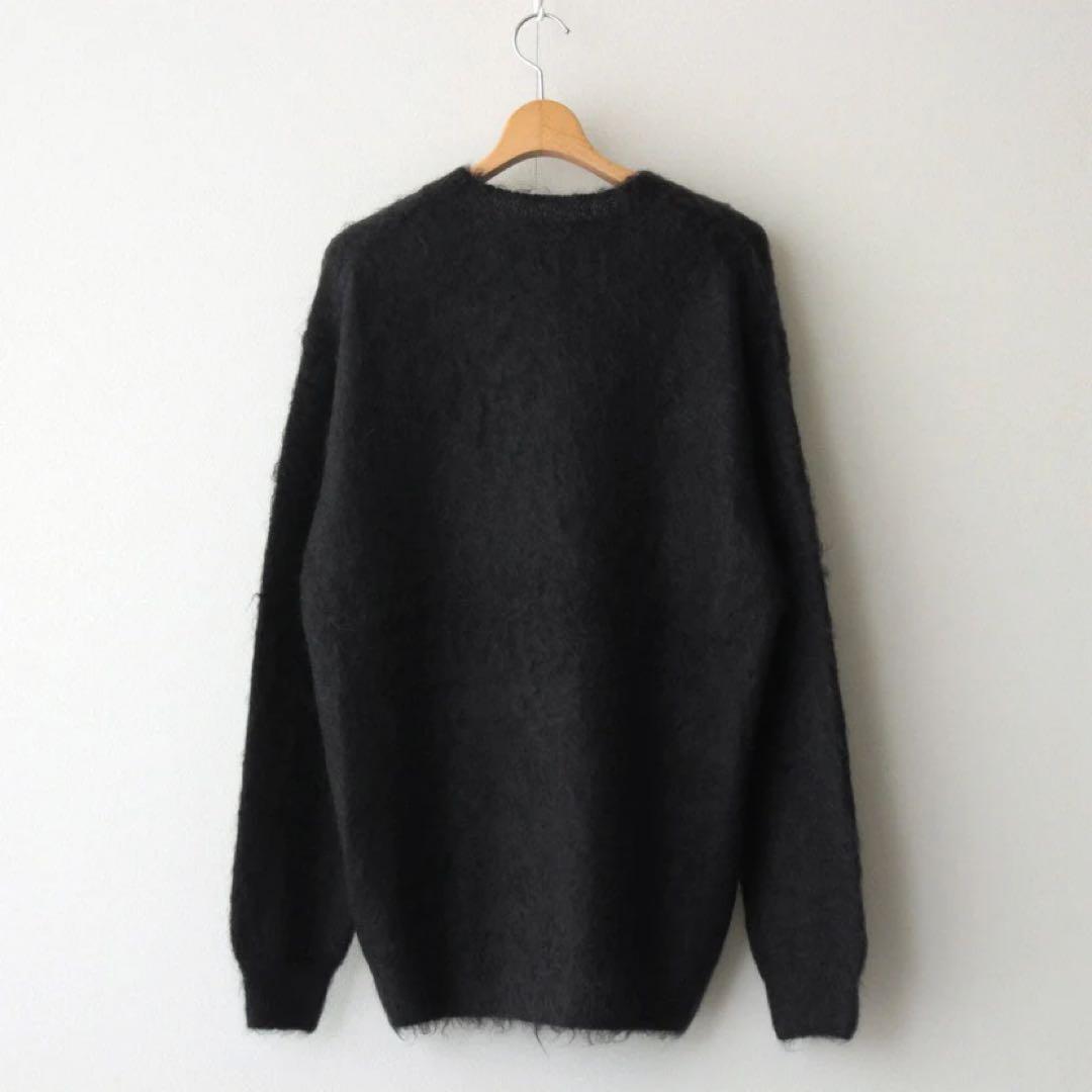 BRUSHED SUPER KID MOHAIR KNIT P/O サイズ5