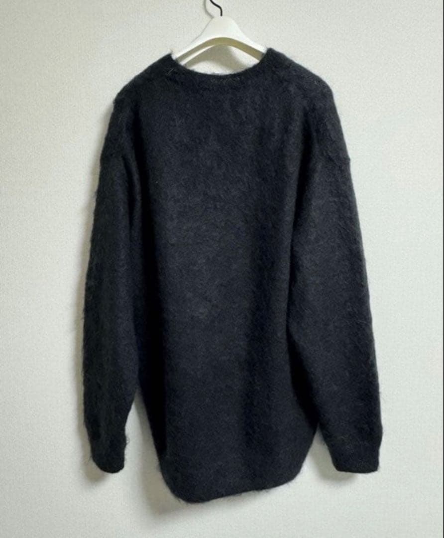 BRUSHED SUPER KID MOHAIR KNIT P/O サイズ5