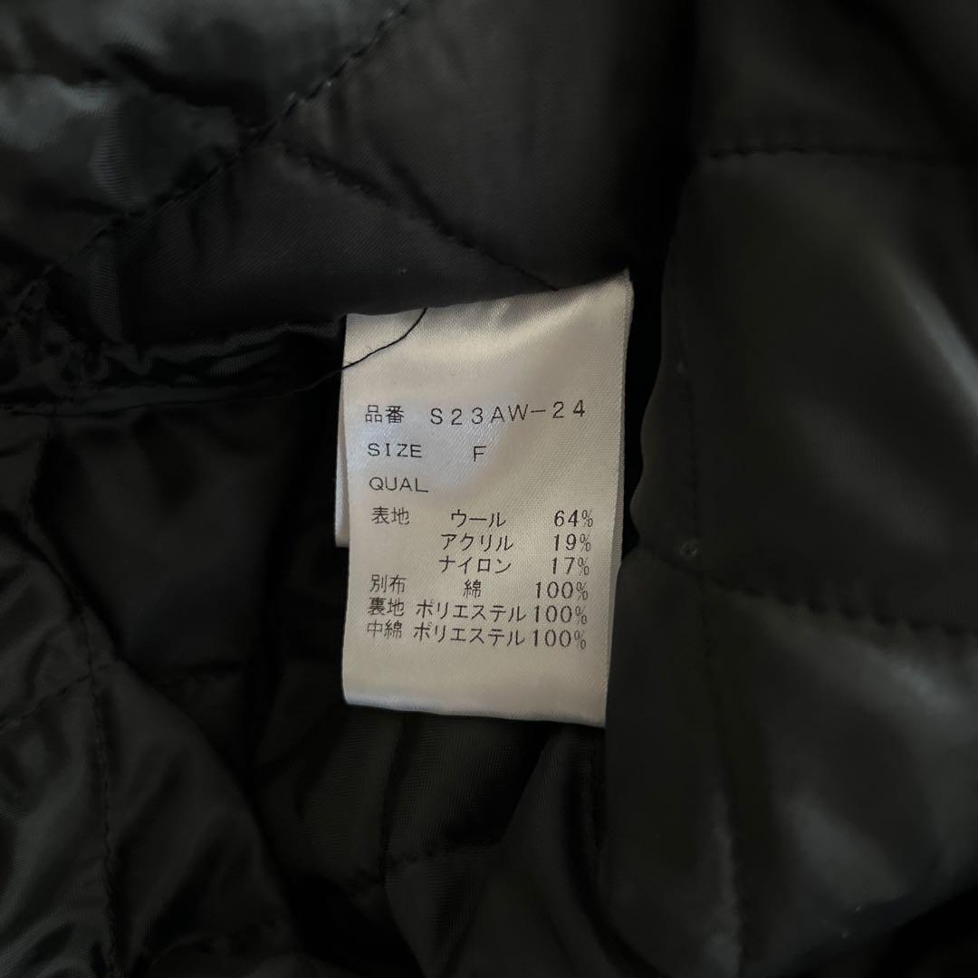 SINME シンメ　パデットジャケット　ツイード