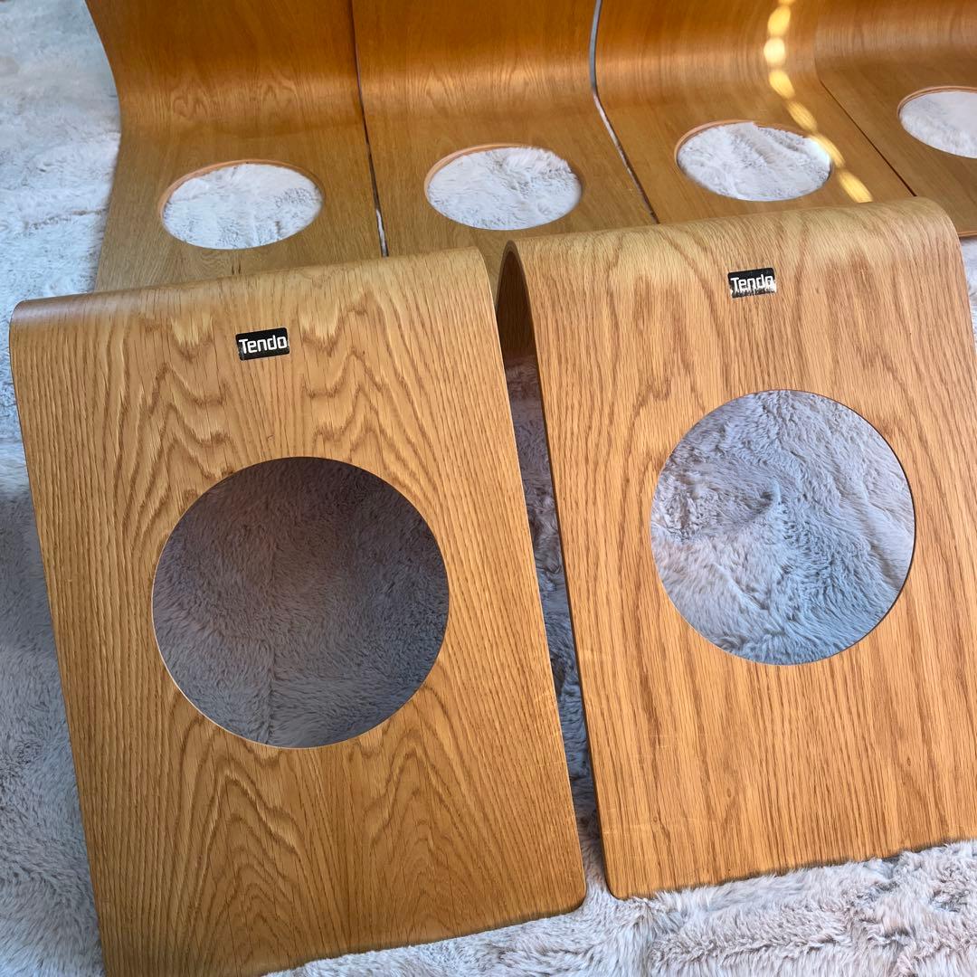 天童木工　座椅子　6脚セット　綺麗