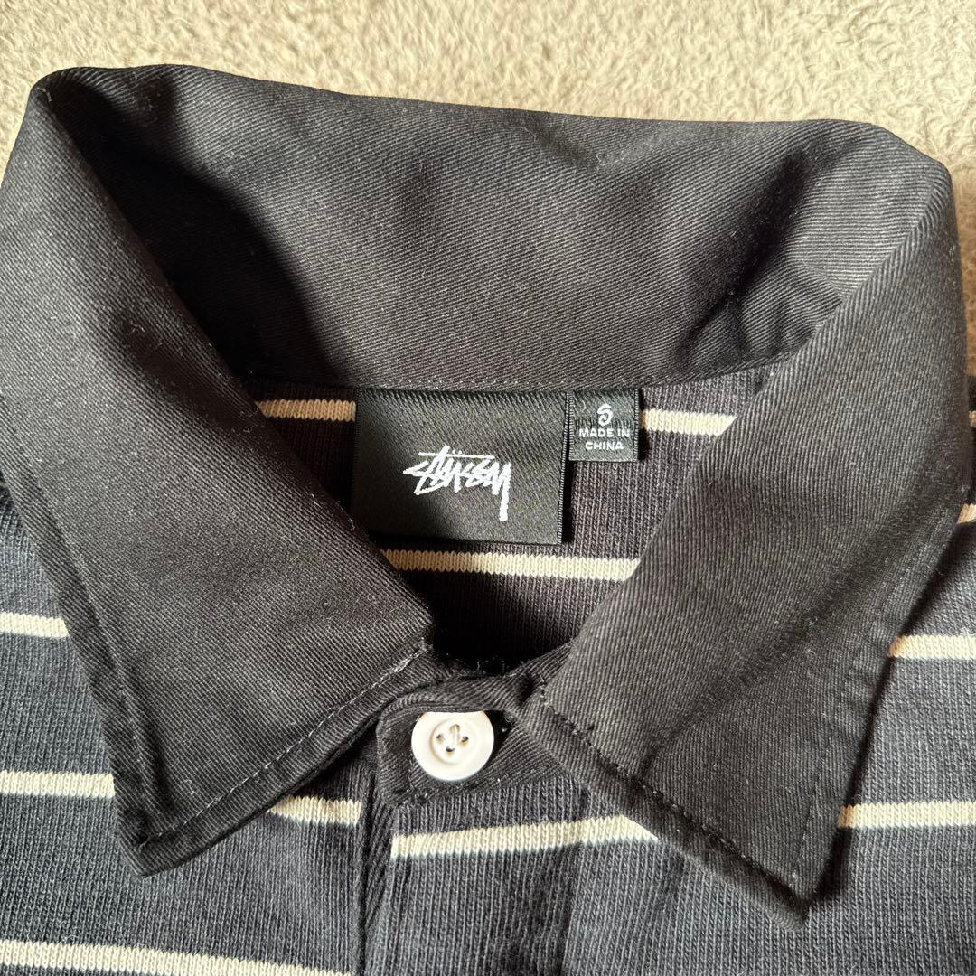 ウェア Stussy STRIPED RUGBY SHIRT