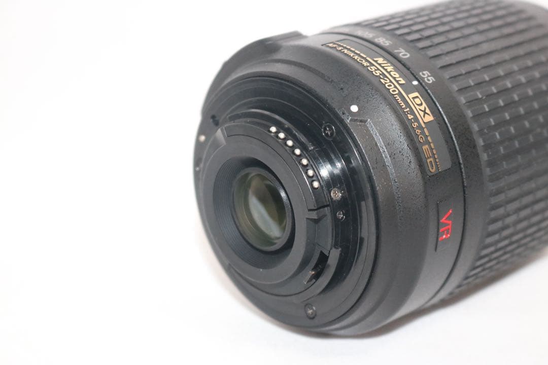 美品⭐大人気 望遠レンズ⭐Nikon 55-200mm VR ⭐手振れ補正