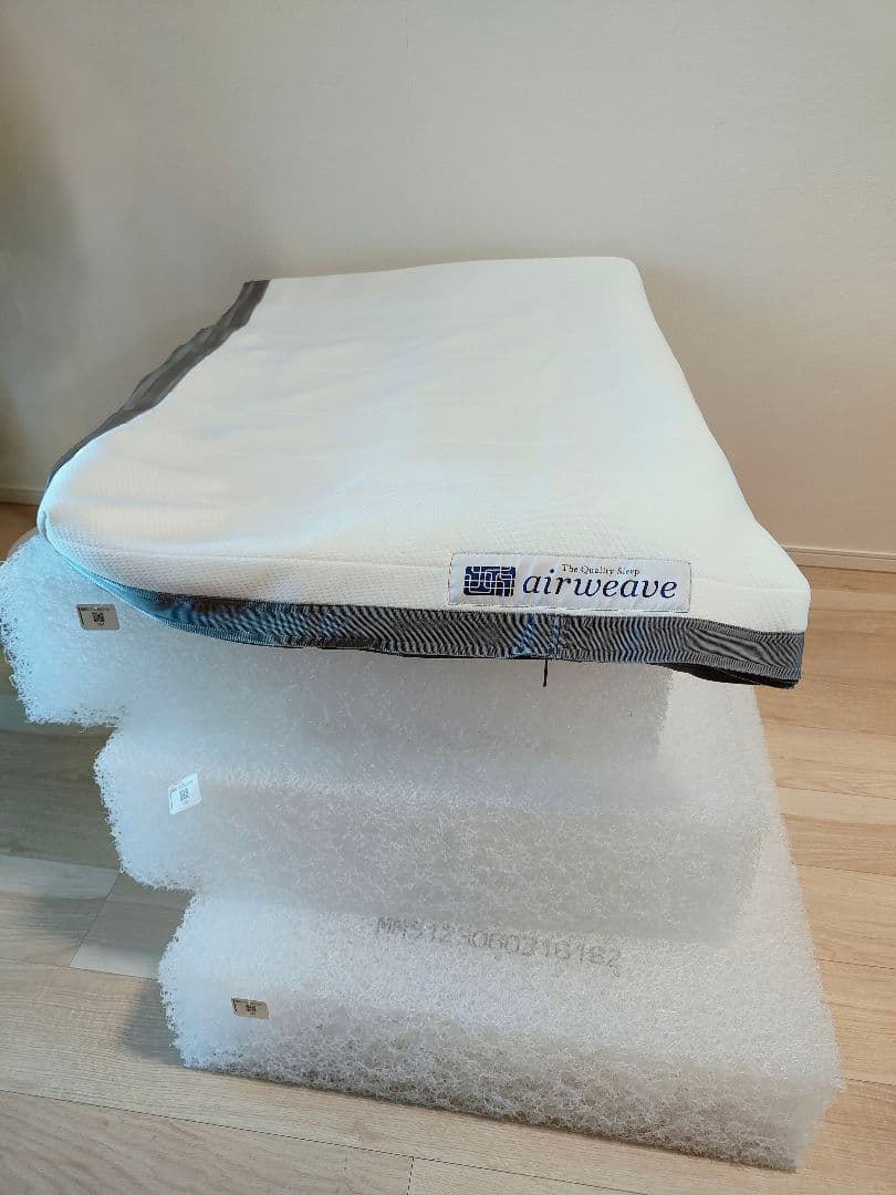 【YutaTanaka】エアウィーヴ ベッドマットレス S02シングル