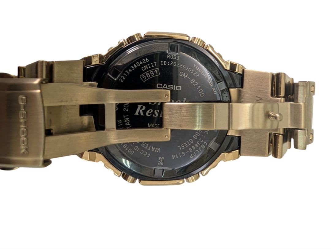 G-SHOCK CASIO フルメタル ゴールド GM-B2100GD-9AJF