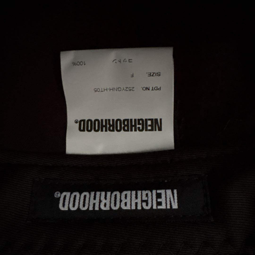 帽子 NEIGHBORHOOD BASEBALL CAP-2 BLACK