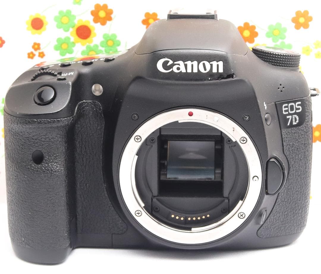 キャノン Canon EOS 7D☆スマホ転送☆ダブルレンズ！☆一眼レフ