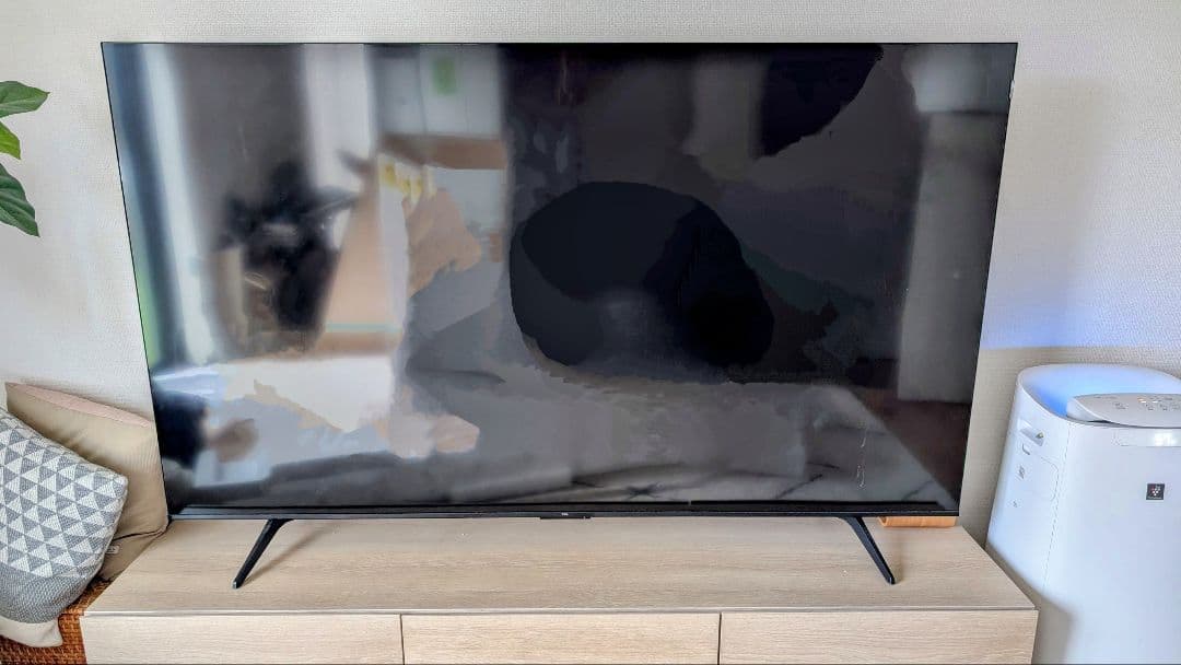 【M.M】【美品】TCL 75インチ 4K Google TV