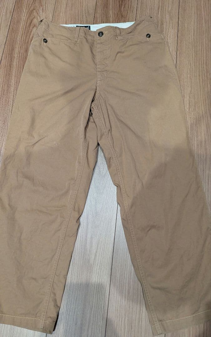 パンツ freewheelers TROUSERS YARN-DYED CAMEL 32