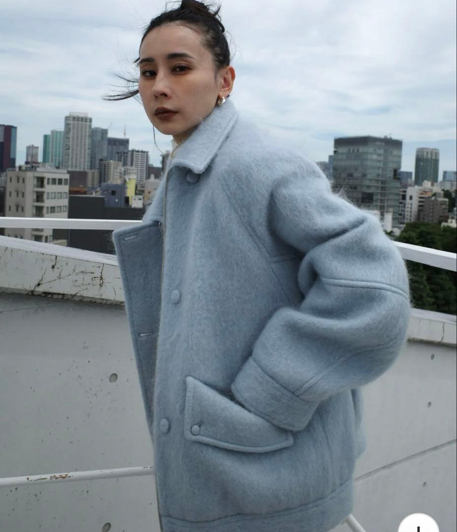 UND MOHAIR SHAGGY FLIGHT JACKET Mサイズ