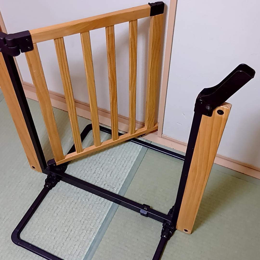 日本育児 木製パーテーション FLEX-Ⅱ 400　ベビーゲート　取扱説明書付属