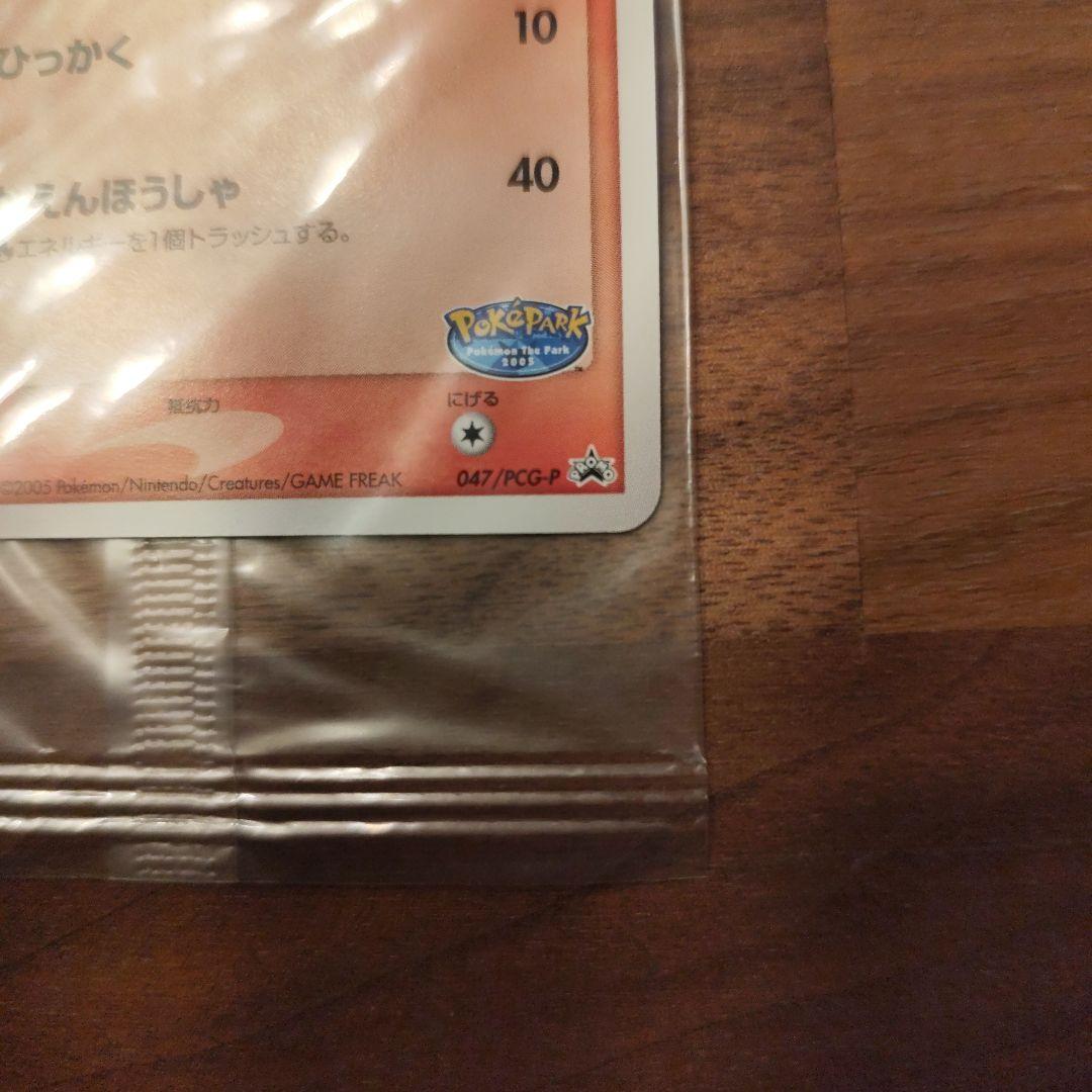 【未開封】ポケパークのアチャモ PROMO プロモカード 047/PCG-P