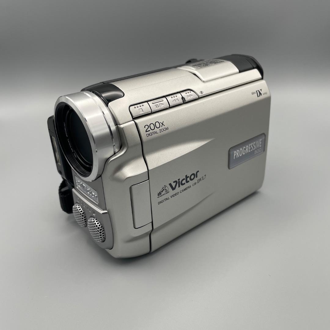miniDVのダビングに　Victor miniDVビデオカメラ GR-DVL7