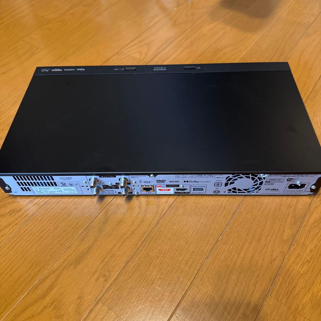 \"美品\" SHARP AQUOS 4kレコーダー 4B-C30DT3