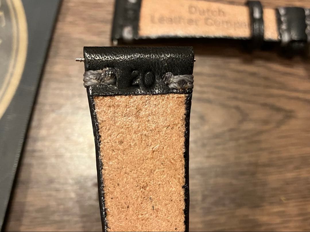 本日限定値下→ダッチレザーカンパニーWatch belt