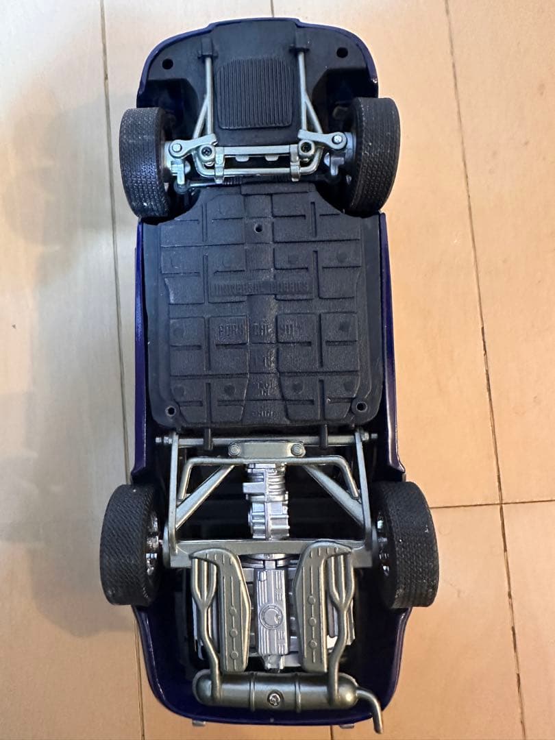 1/18 ミニカー ポルシェ 911 ネイビー 美品