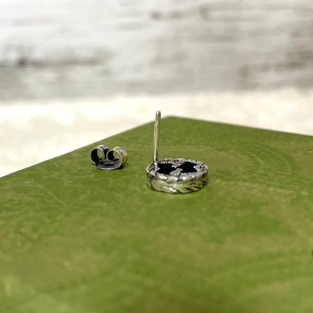 【極美品】グッチ　インターロッキングピアス片耳　メンズ/レディース　アラベスク