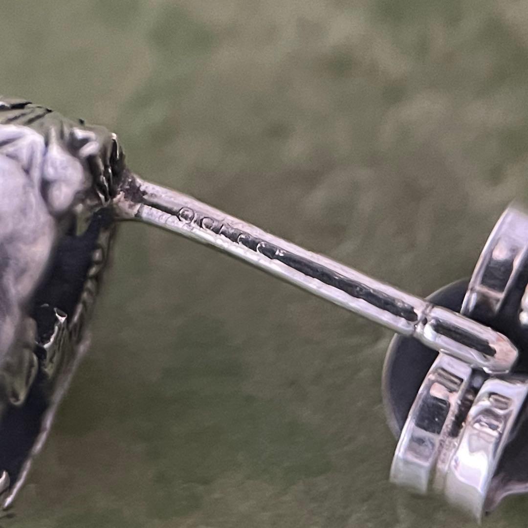 【極美品】グッチ　インターロッキングピアス片耳　メンズ/レディース　アラベスク