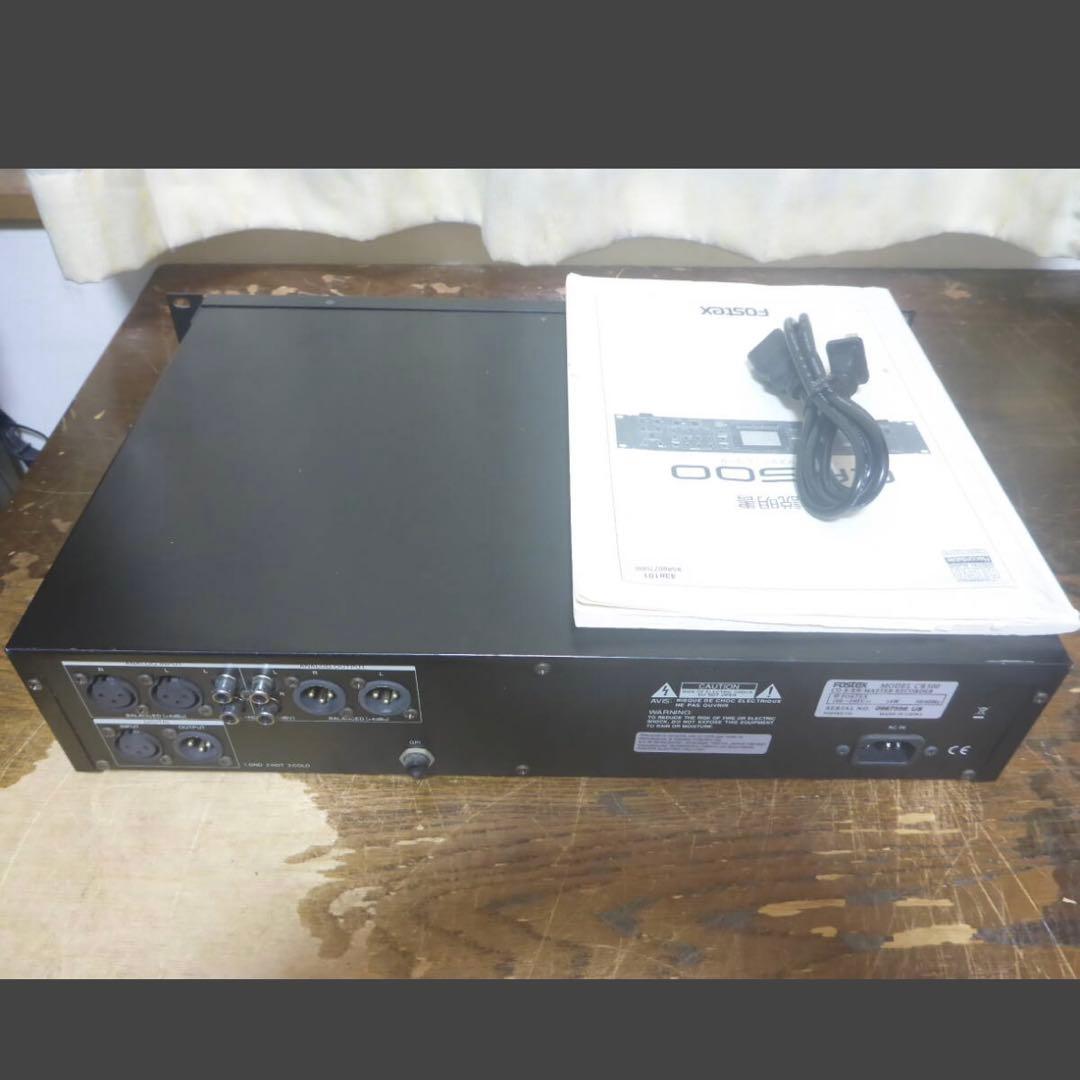 FOSTEX 業務用CDレコーダー CR500　フォステクス