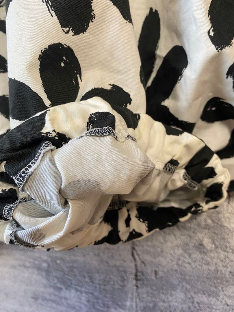 コムデギャルソン　フラワーカボチャパンツ