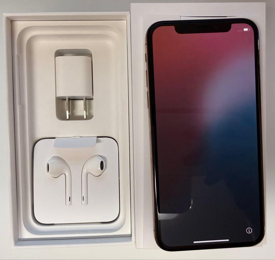 「美品」Apple iPhone XS 256GB ゴールド