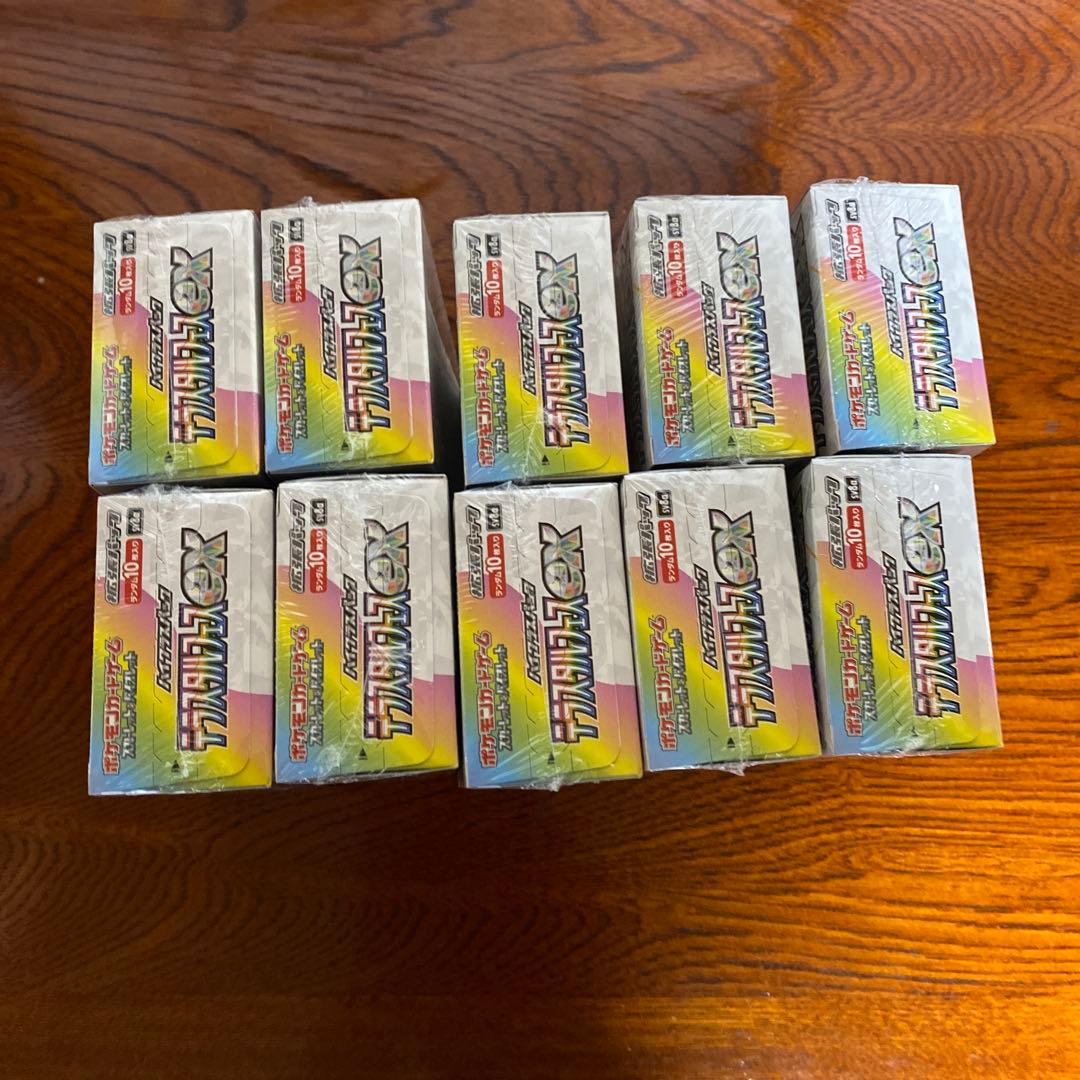 ポケモンカードゲームテラスタルフェスex新品未使用シュリンク付き10BOXセット