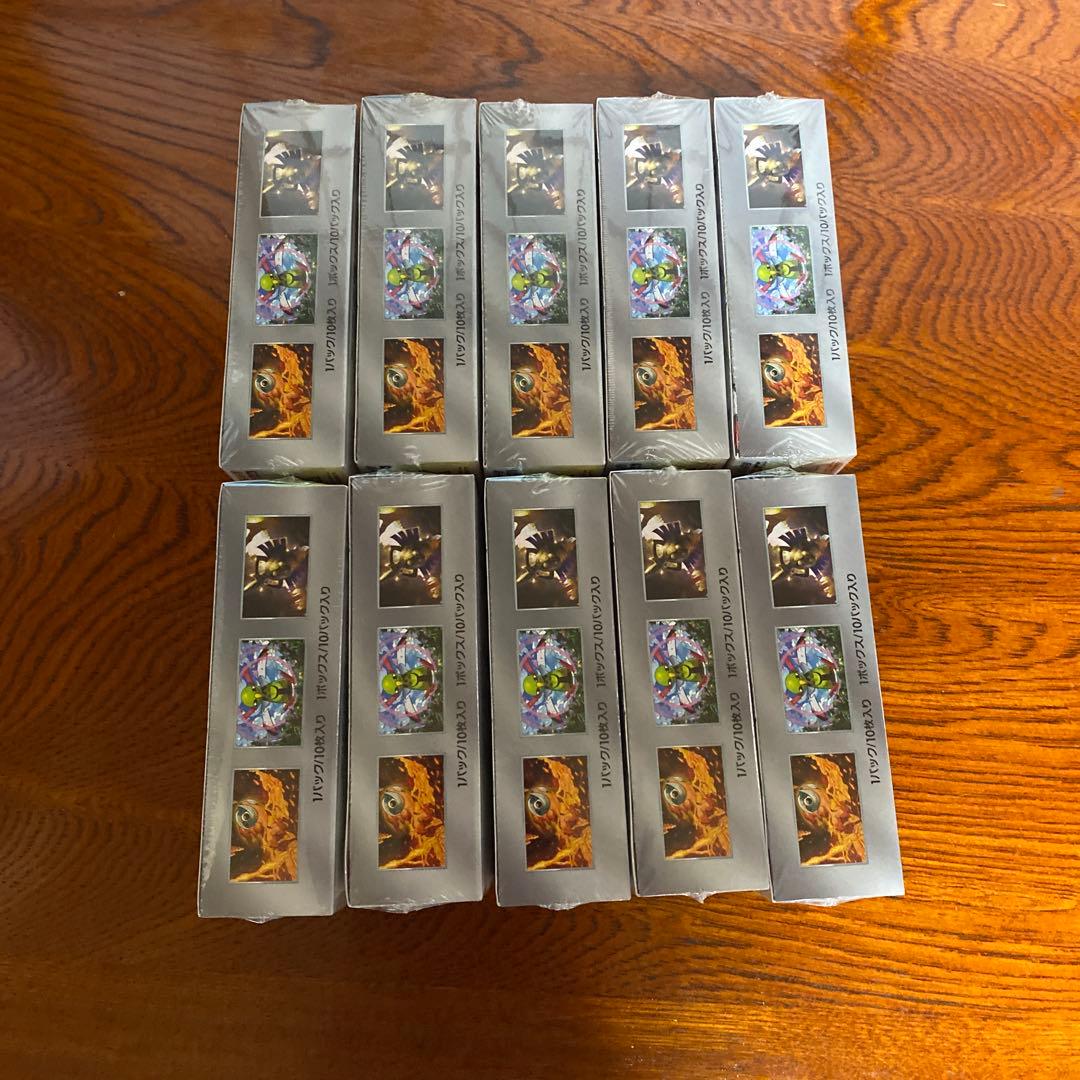 ポケモンカードゲームテラスタルフェスex新品未使用シュリンク付き10BOXセット