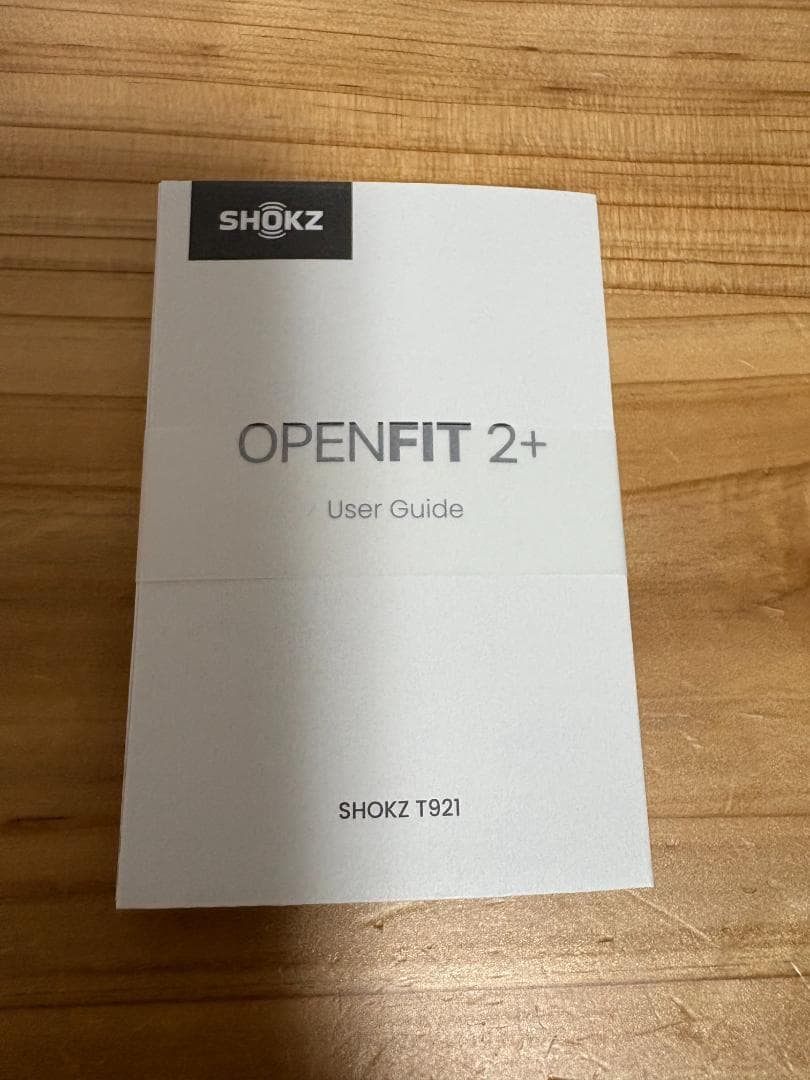 SHOKZ OpenFit2+ ワイヤレスイヤホン オープンイヤー ブラック