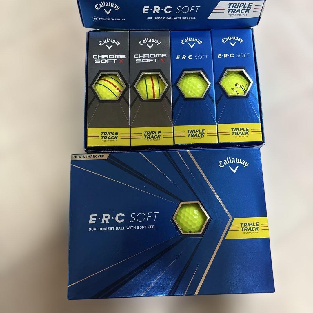 新品未使用⭐︎Callaway E.R.C. Soft &Chrome Soft