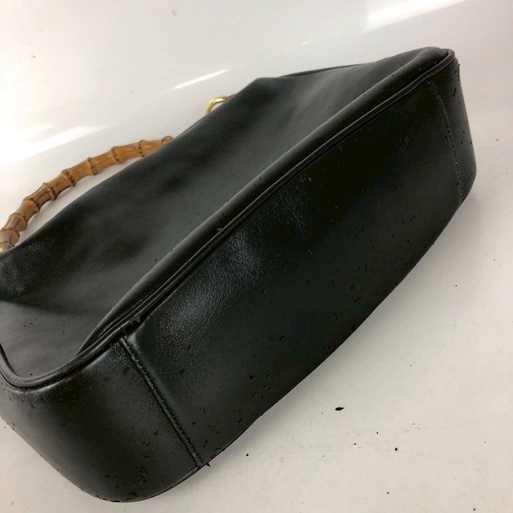 GUCCI グッチ バンブー ハンドバッグ ブラック レディース ブランド