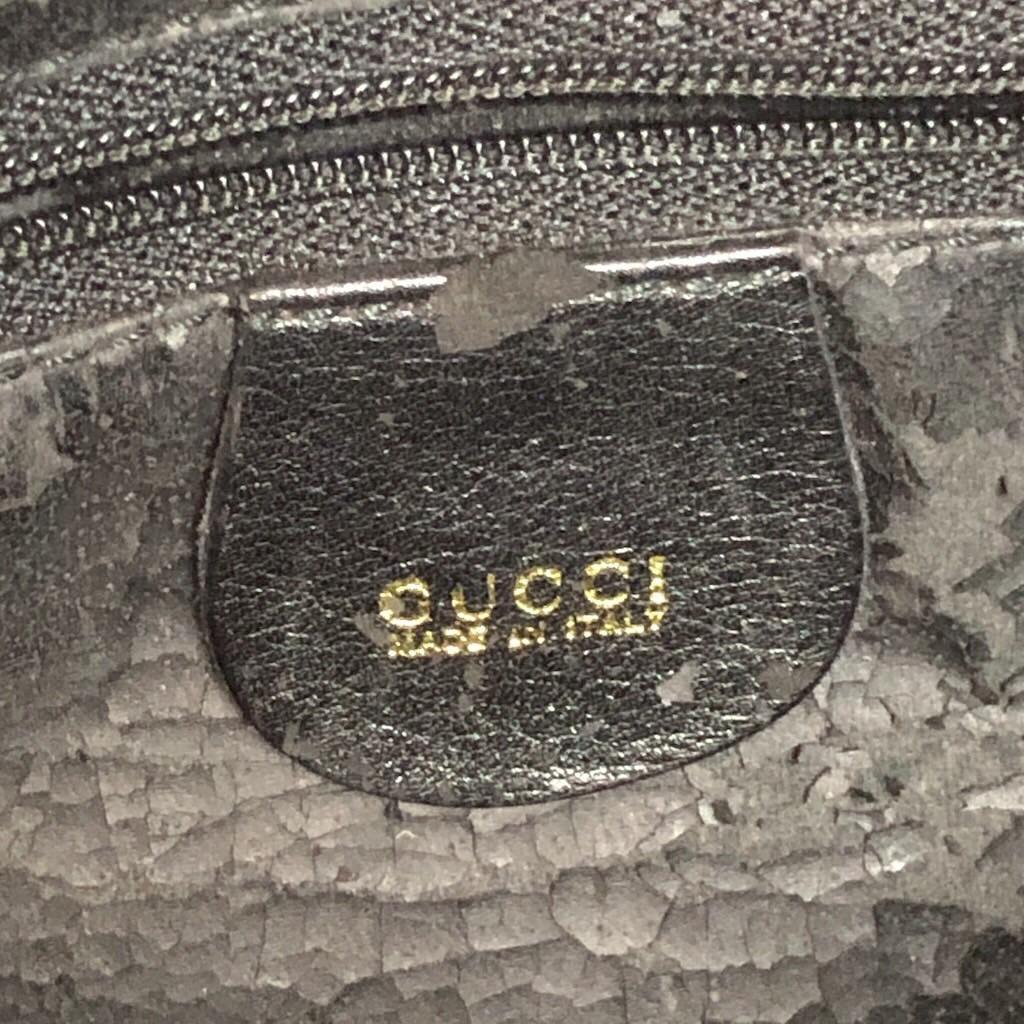 GUCCI グッチ バンブー ハンドバッグ ブラック レディース ブランド