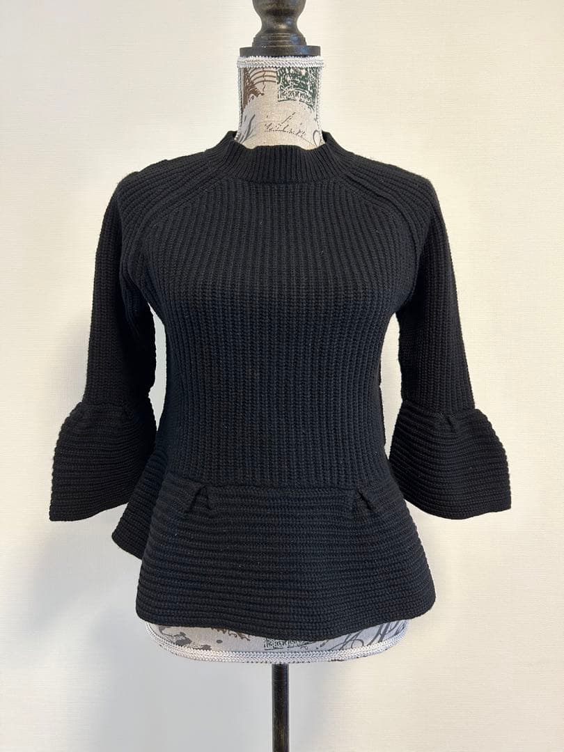 トリコ コムデギャルソン ニット トップス ブラック 黒 アーカイブ 2014