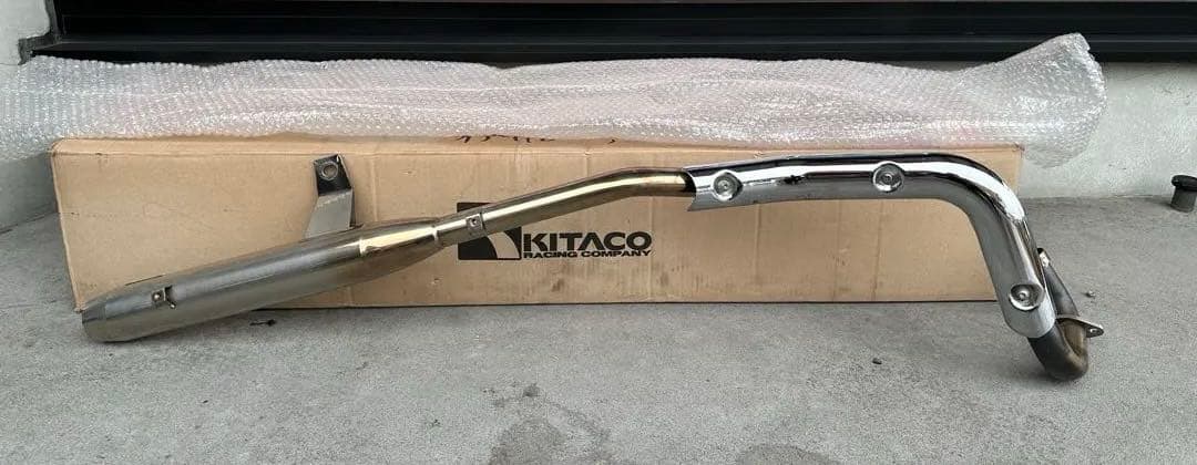 キタコ製　ステンスポーティアップマフラー　ホンダ　スーパーカブ110 JA07