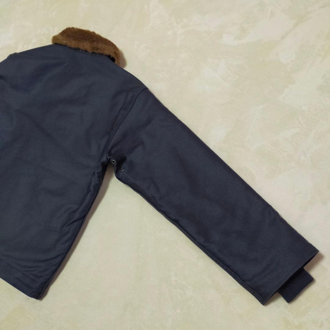 美品　HOUSTON　N-1　デッキジャケット　40サイズ　ネイビー　日本製