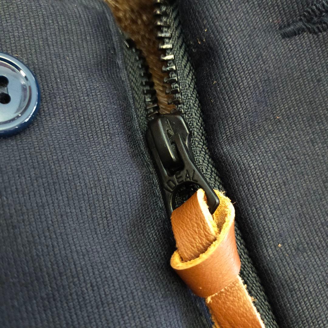 美品　HOUSTON　N-1　デッキジャケット　40サイズ　ネイビー　日本製